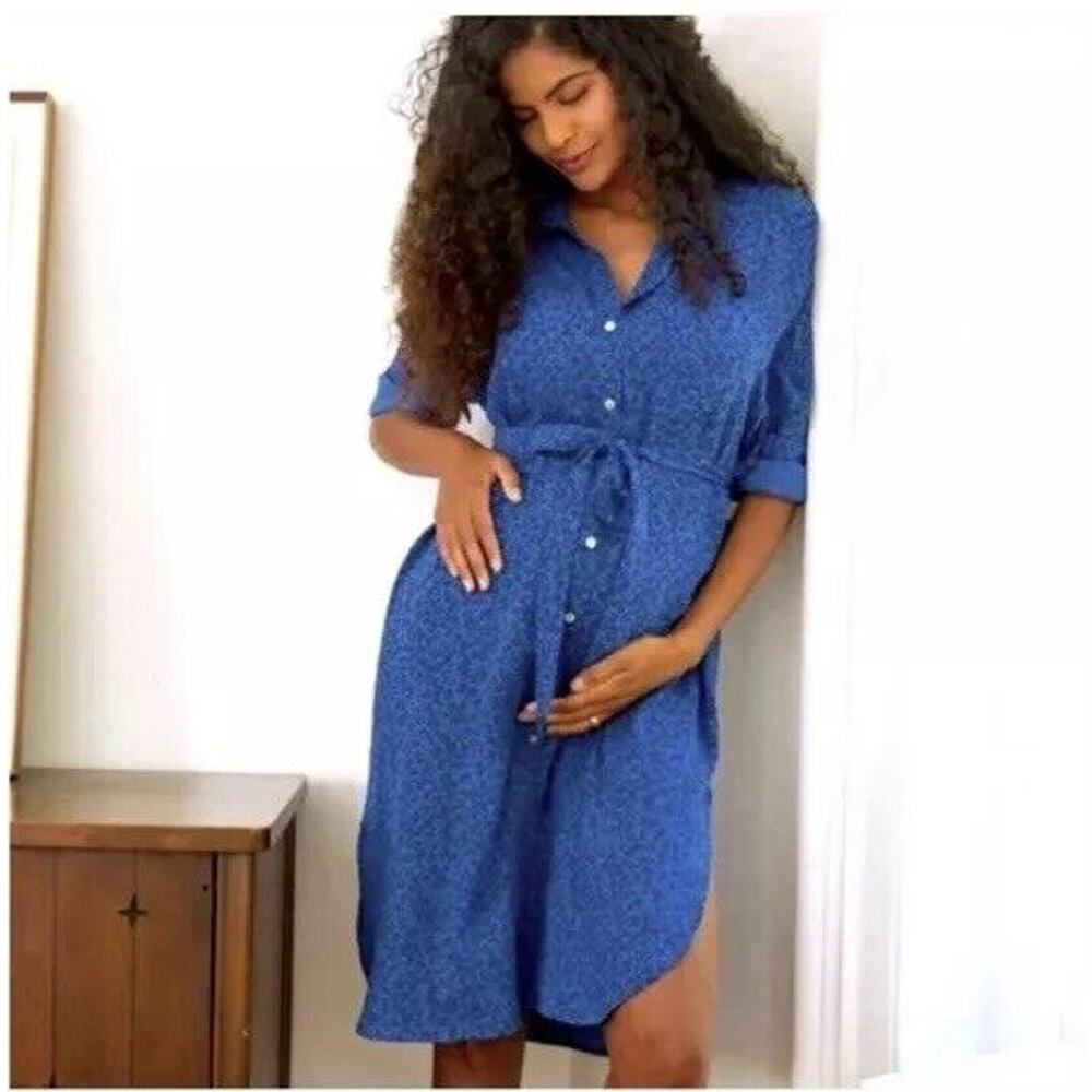 Hatch Blue Midi Dress